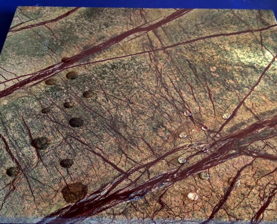Invisi Guard on marble